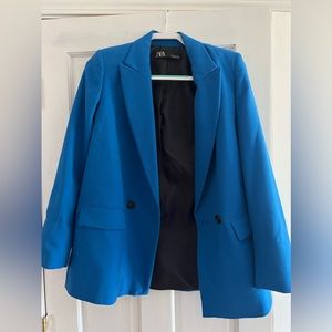 Zara Blue blazer with buttons